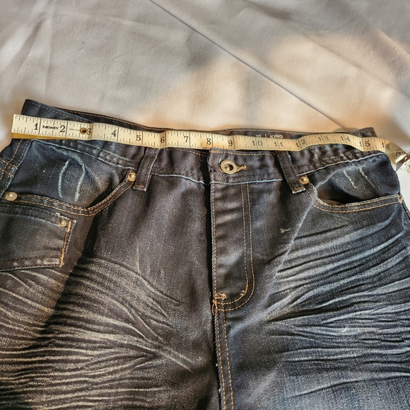NWT Buffalo 20Y boys jeans, King bootcut dark wash - Picture 6 of 8